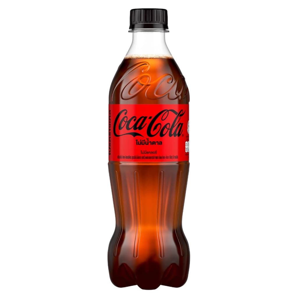 Coke Soft Drink Zero Sugar 500ML. Single