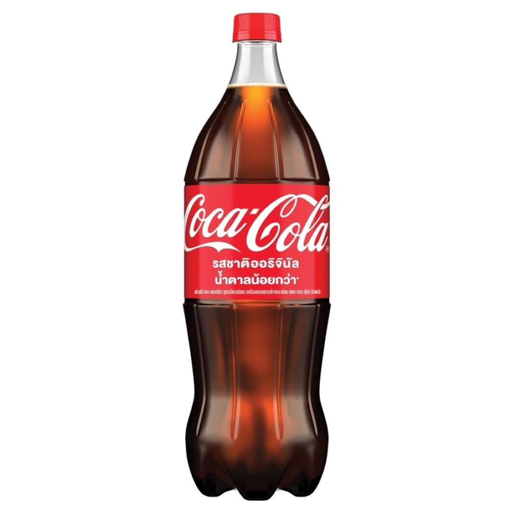 Coke Soft Drink Original Less Sugar 1.5LTR. Single