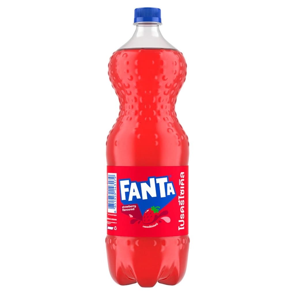 Fanta Soft Drink Strawberry (Red) 1.5LTR. Single