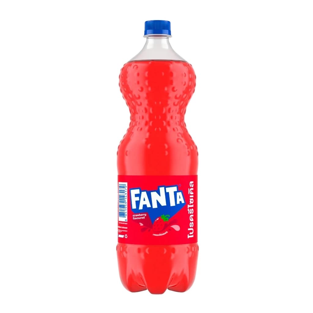 Fanta Soft Drink Strawberry (Red) 1.5LTR. Single