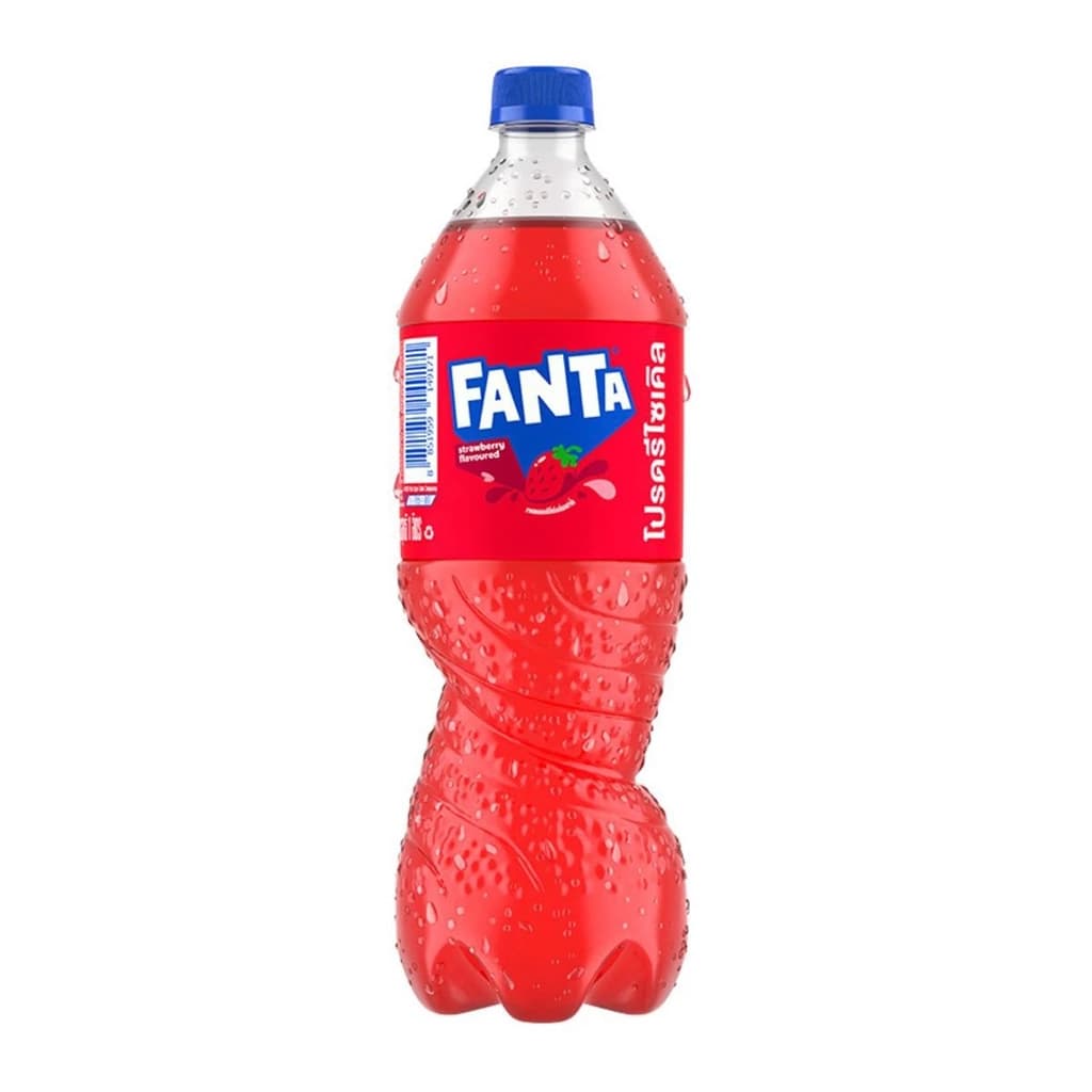 Fanta Soft Drink Strawberry (Red) 1LTR. Single