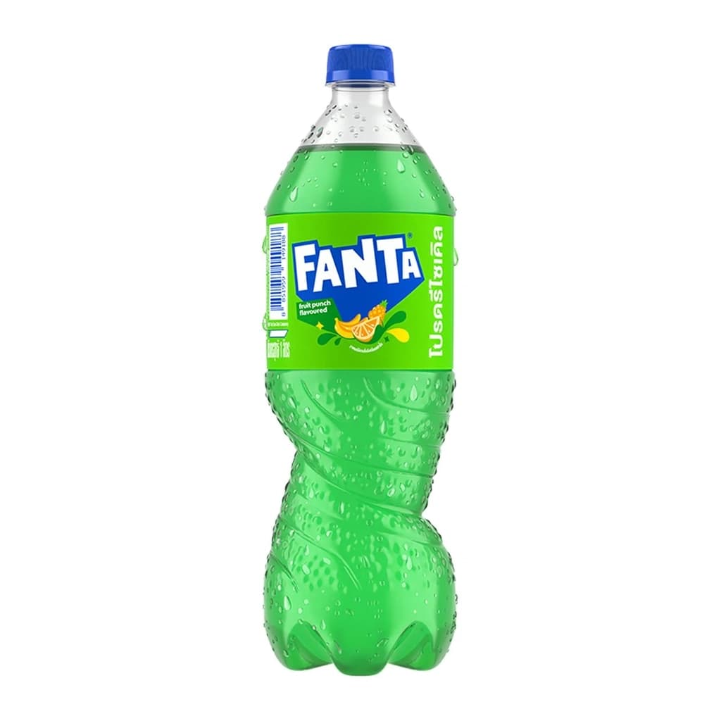 แฟนต้า น้ำอัดลม น้ำเขียว 1 ลิตร 1 ขวด