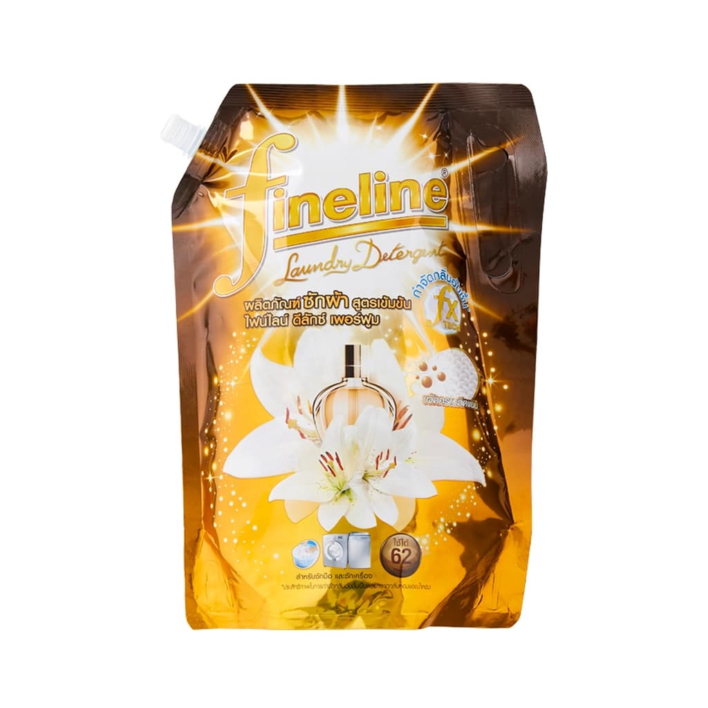 Fineline Deluxe Perfume Concentrated Liquid Detergent Black 1400ML.