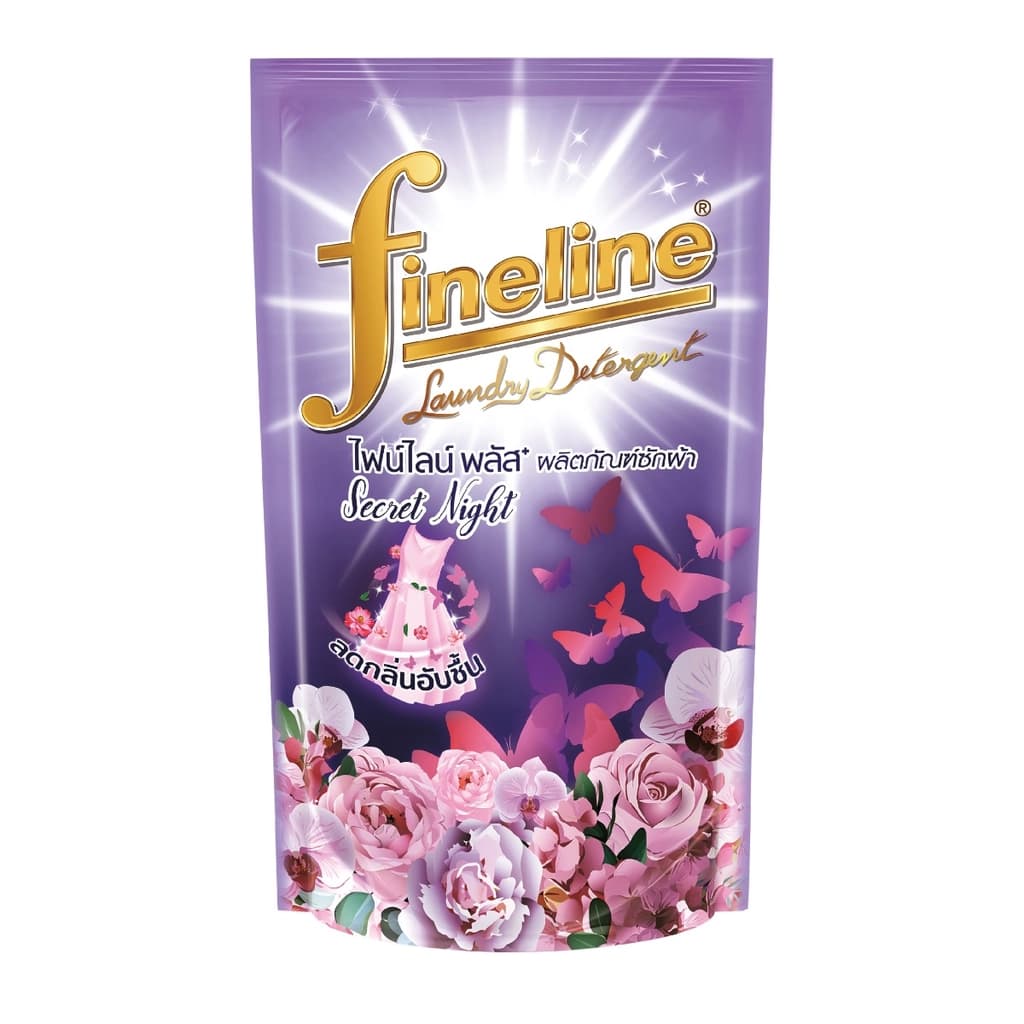 ไฟน์ไลน์ ผลิตภัณฑ์ซักผ้ากลิ่นซีเครทไนท์พลัส สีม่วง 400มล.