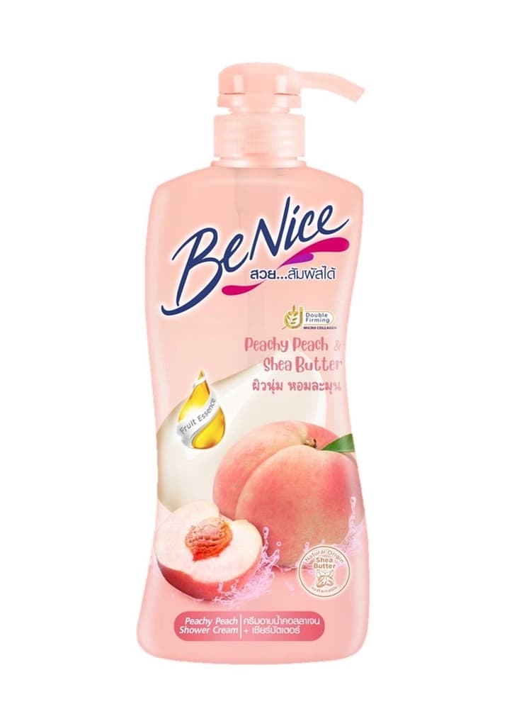 Benice Shower Peach Shea Butter 450ML