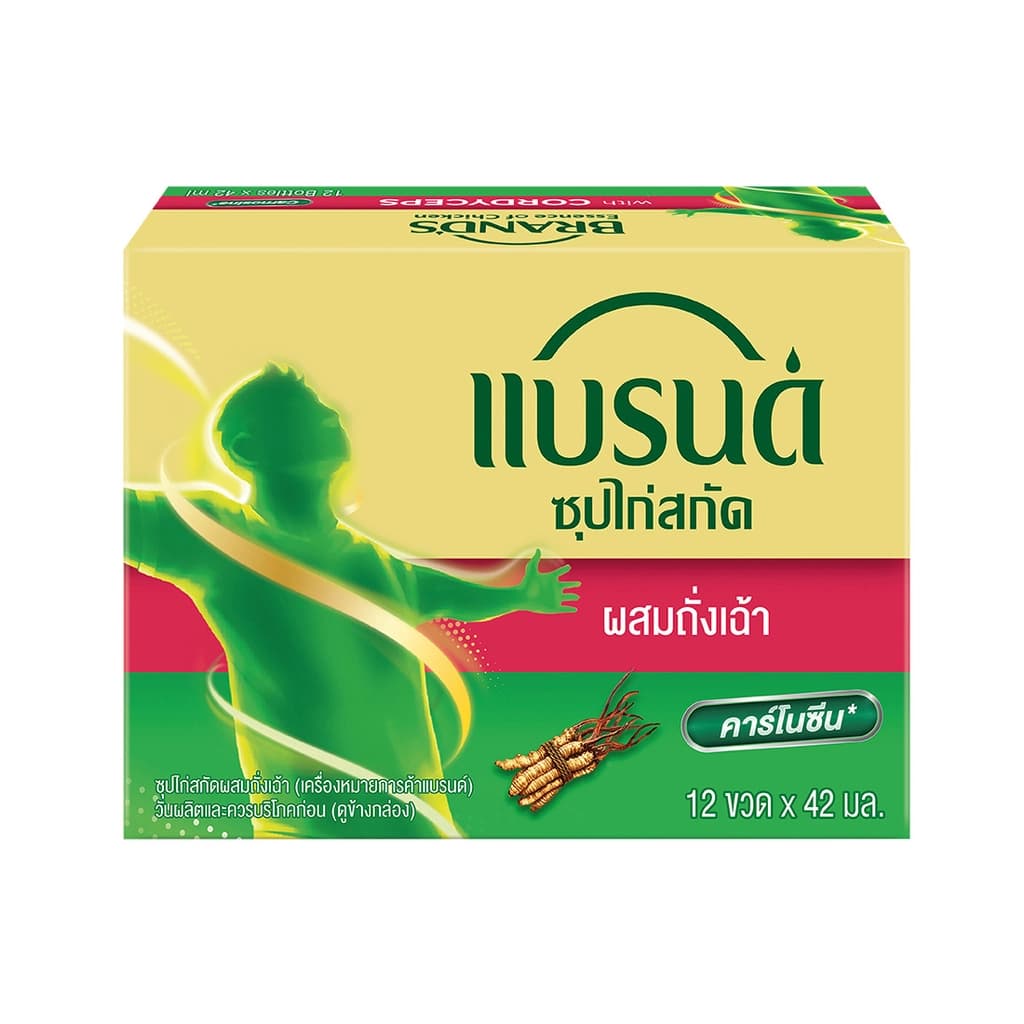 Brand's Essence Of Chicken With Cordyceps 42ML. Pack 12