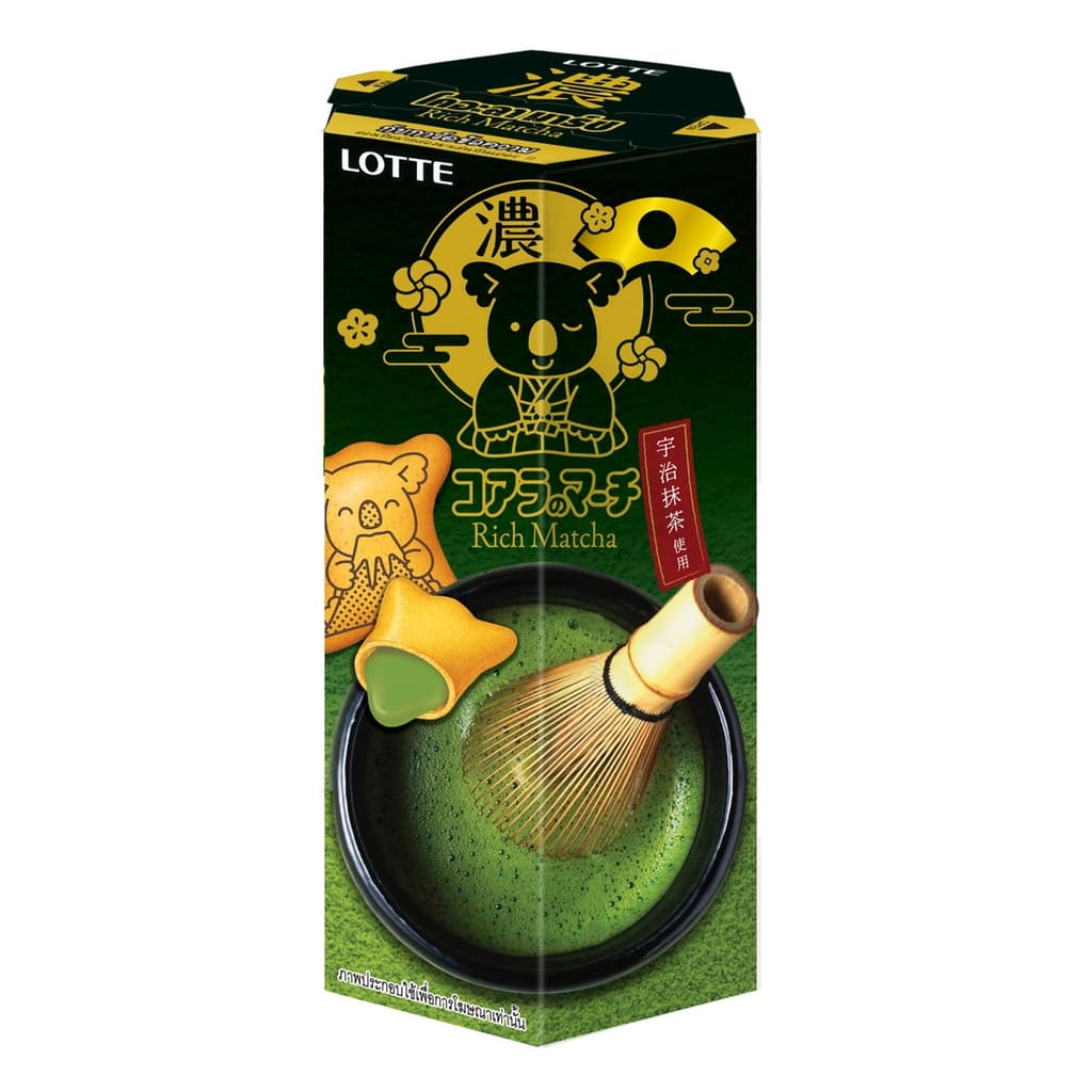 Lotte Koala'S March Rich Matcha 33G.