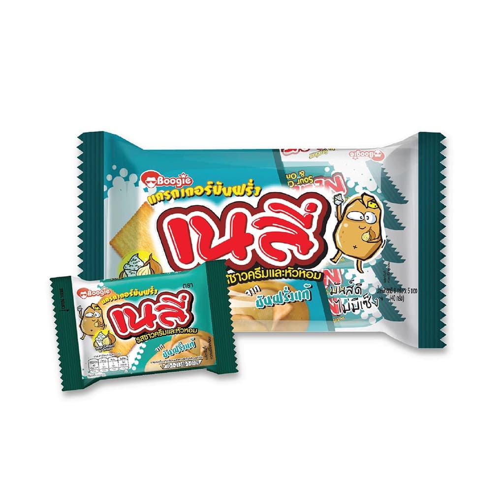 เนลี่ แครกเกอร์มันฝรั่งซาวครีม&หัวหอม  40ก.