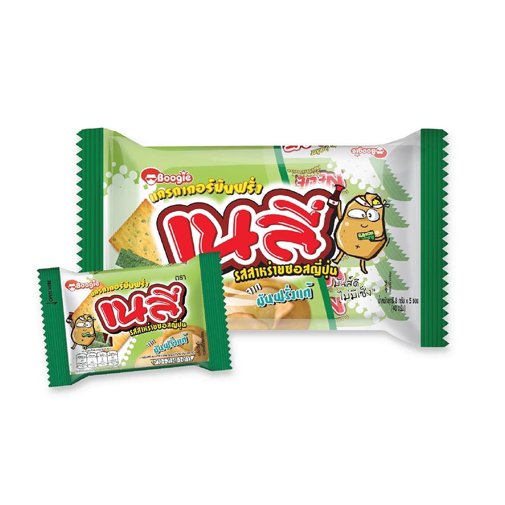 เนลี่ แครกเกอร์รสสาหร่ายซอสญี่ปุ่น 40ก.