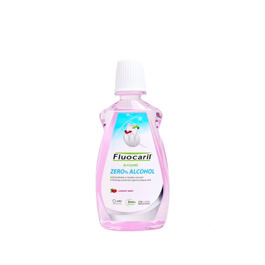 Fluocaril 0% Alcohol Cherry Mint 500ML.