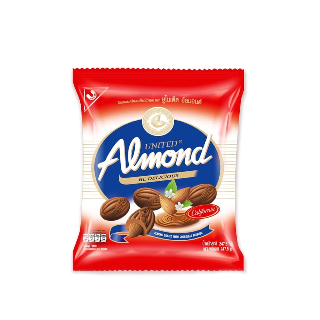 United Almond Chocolate 247.5G.