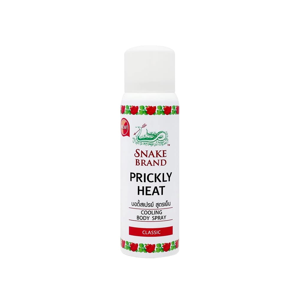 Snake Brand Prickly Heat Cooling Body Spray Classic 50ML.