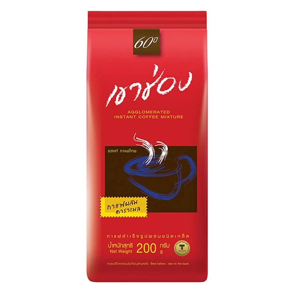 เขาช่อง กาแฟผสมชนิดเกล็ด(ถุง)200ก.