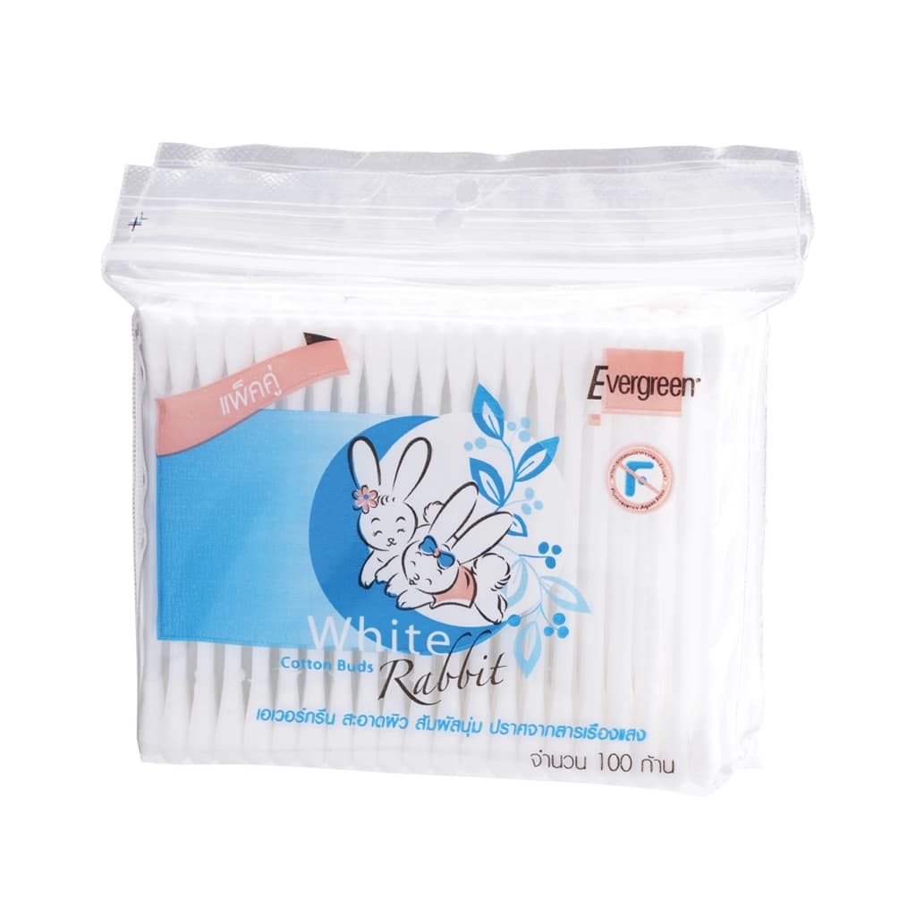 Cotton Bud White Rabbit 200PCS.