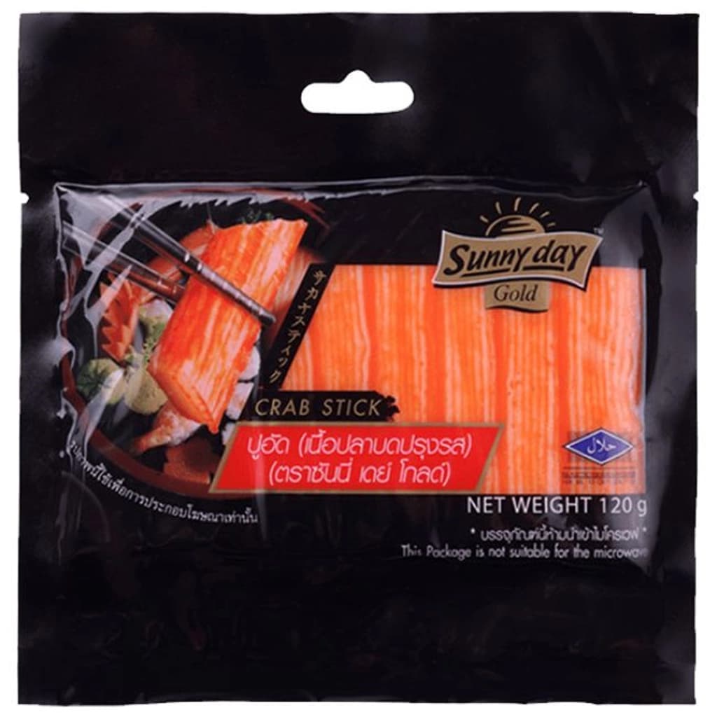 Sunny Day Gold Crab Stick 120G.