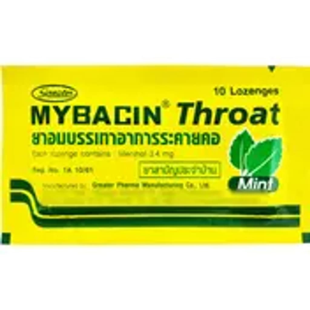 Mybacin Throat Mint 10G
