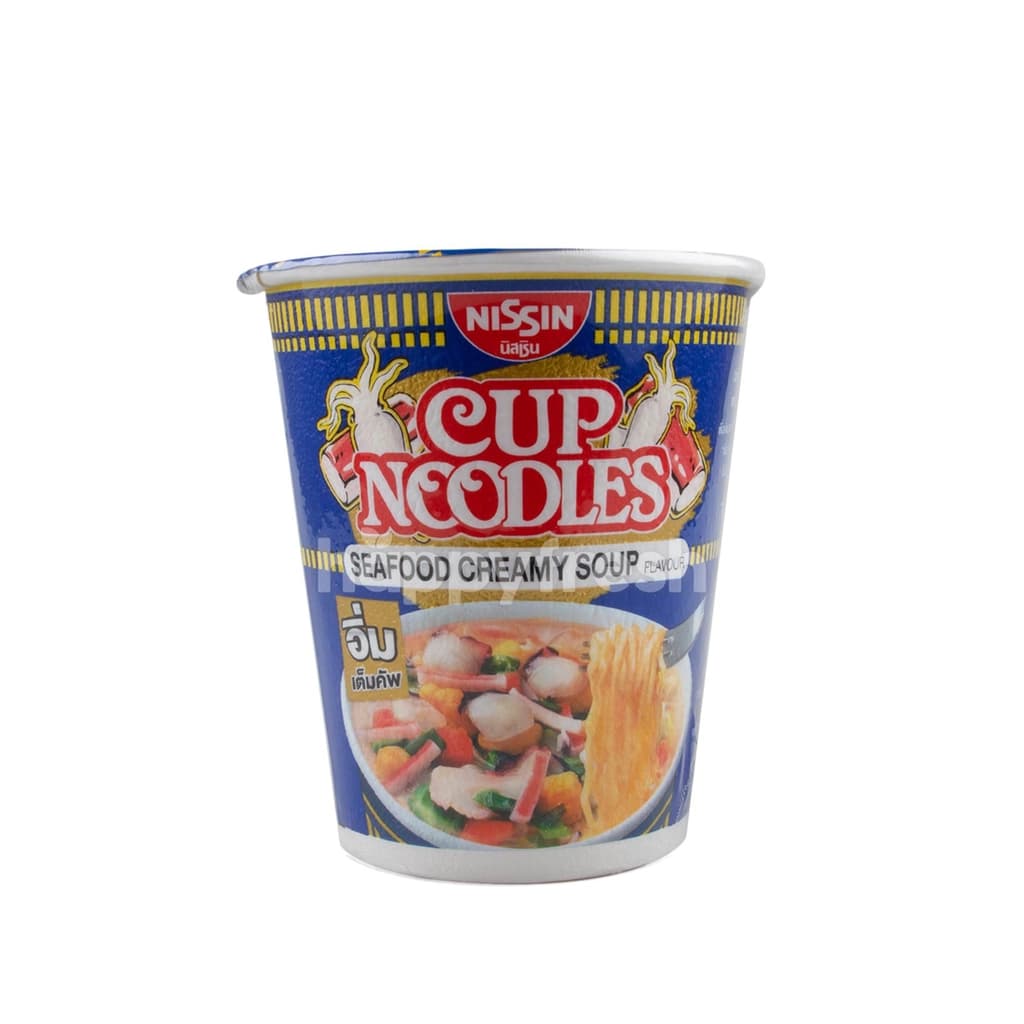 Nissin Cup Seafood Creamy Soup Flavour 74G.