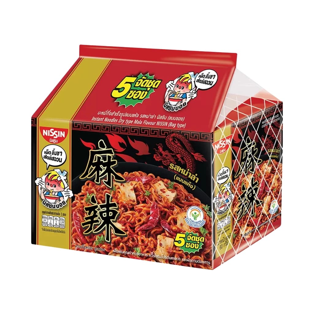 นิสชิน ซองหม่าล่า 60ก. แพ็ค 5