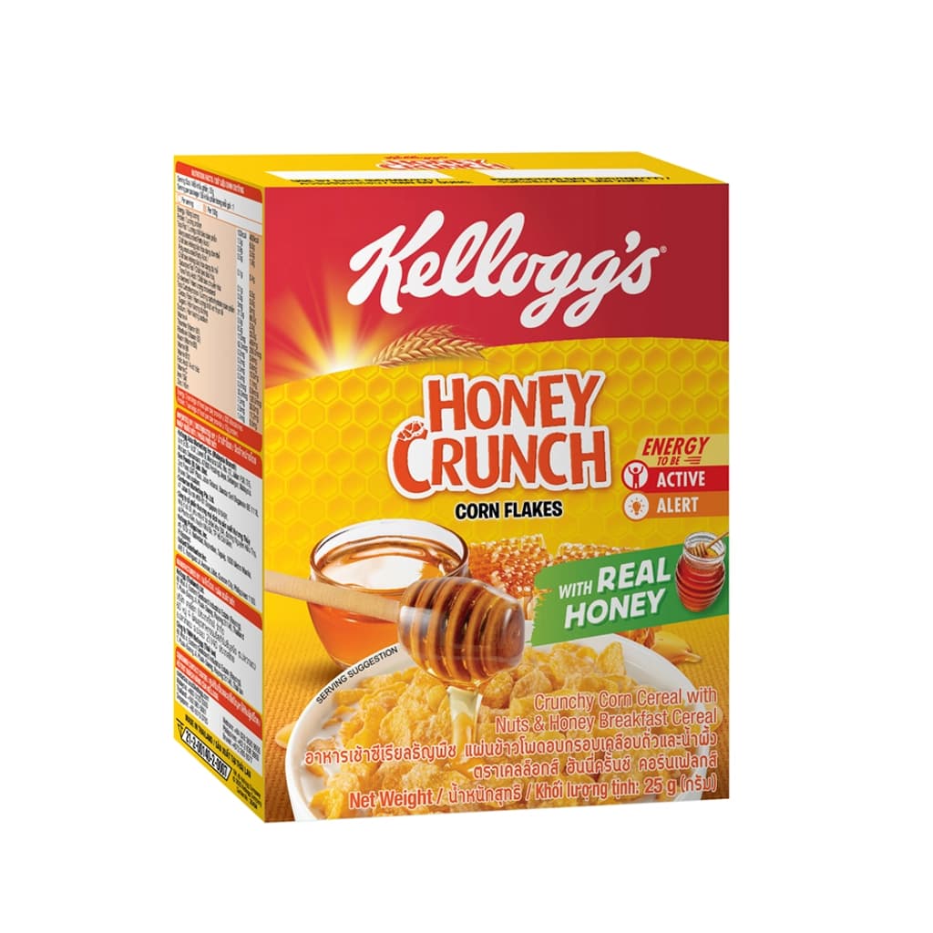 Kellogg's Honey Crunch Corn Flakes 25G.