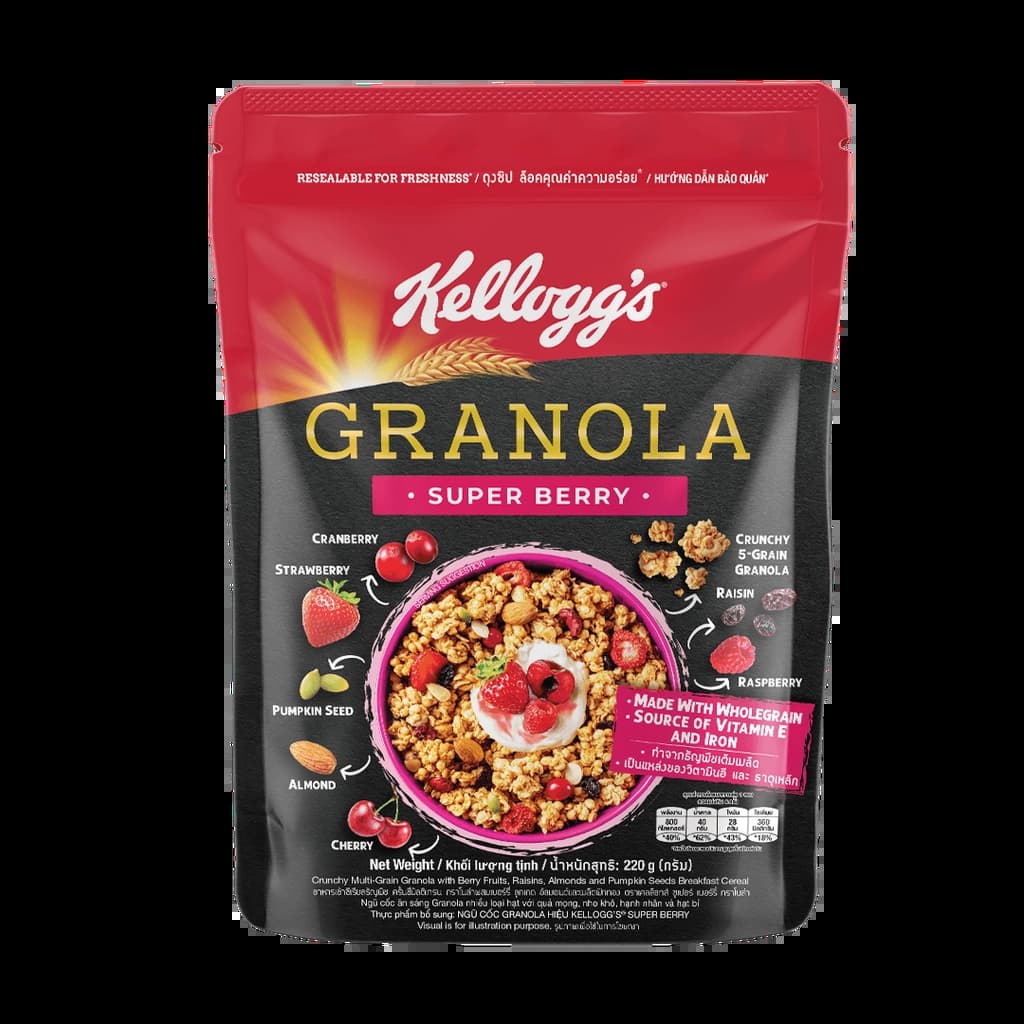 Kellogg's Super Berry Granola 40G.