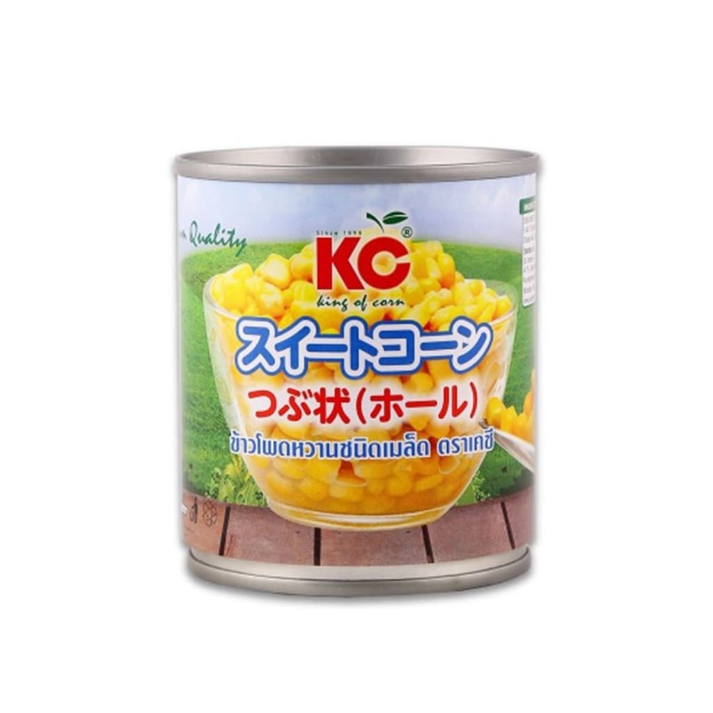 KC canned whole kernel sweet corn 8 oz.