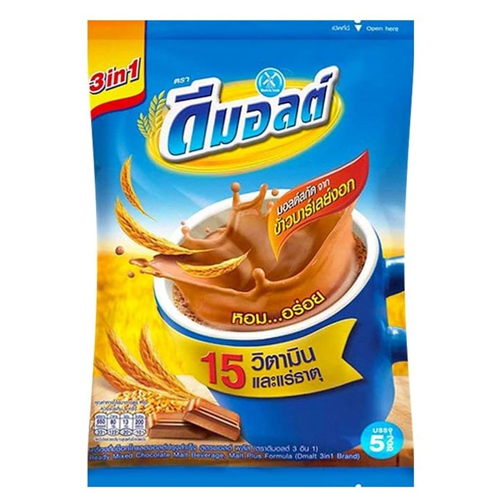 ดีมอลต์ เครื่องดื่มรสช็อคโกแลต5X33G.