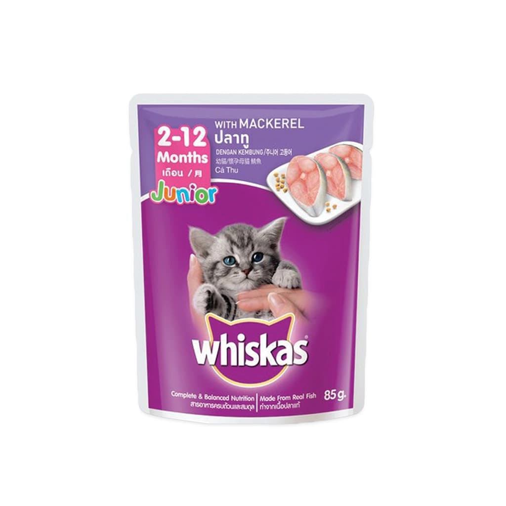 Whiskas Kitten Mackeral 85G.