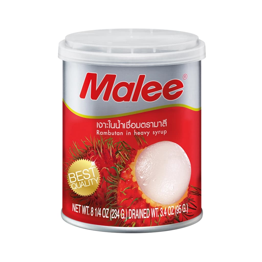 Malee Rambutan Canned Fruit 234G.