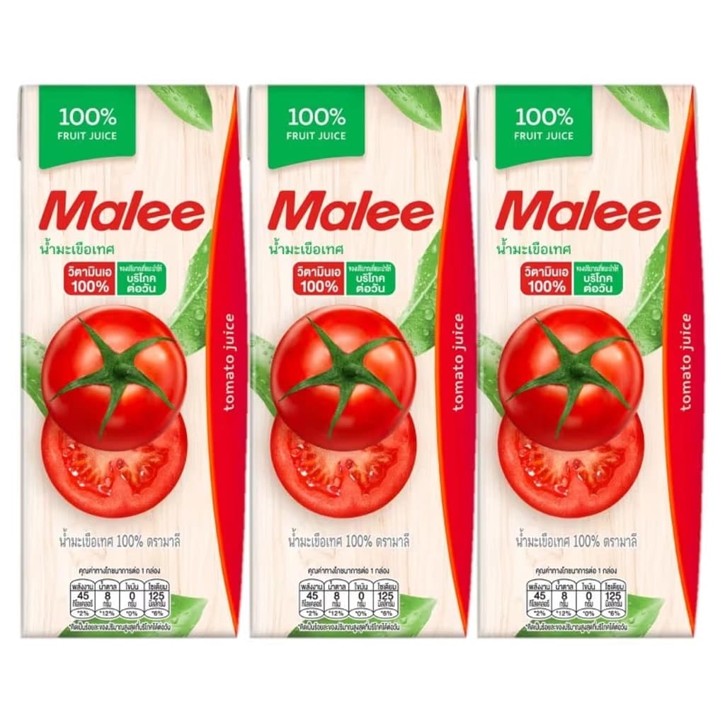 มาลี น้ำมะเขือเทศ100% 3X200ML.