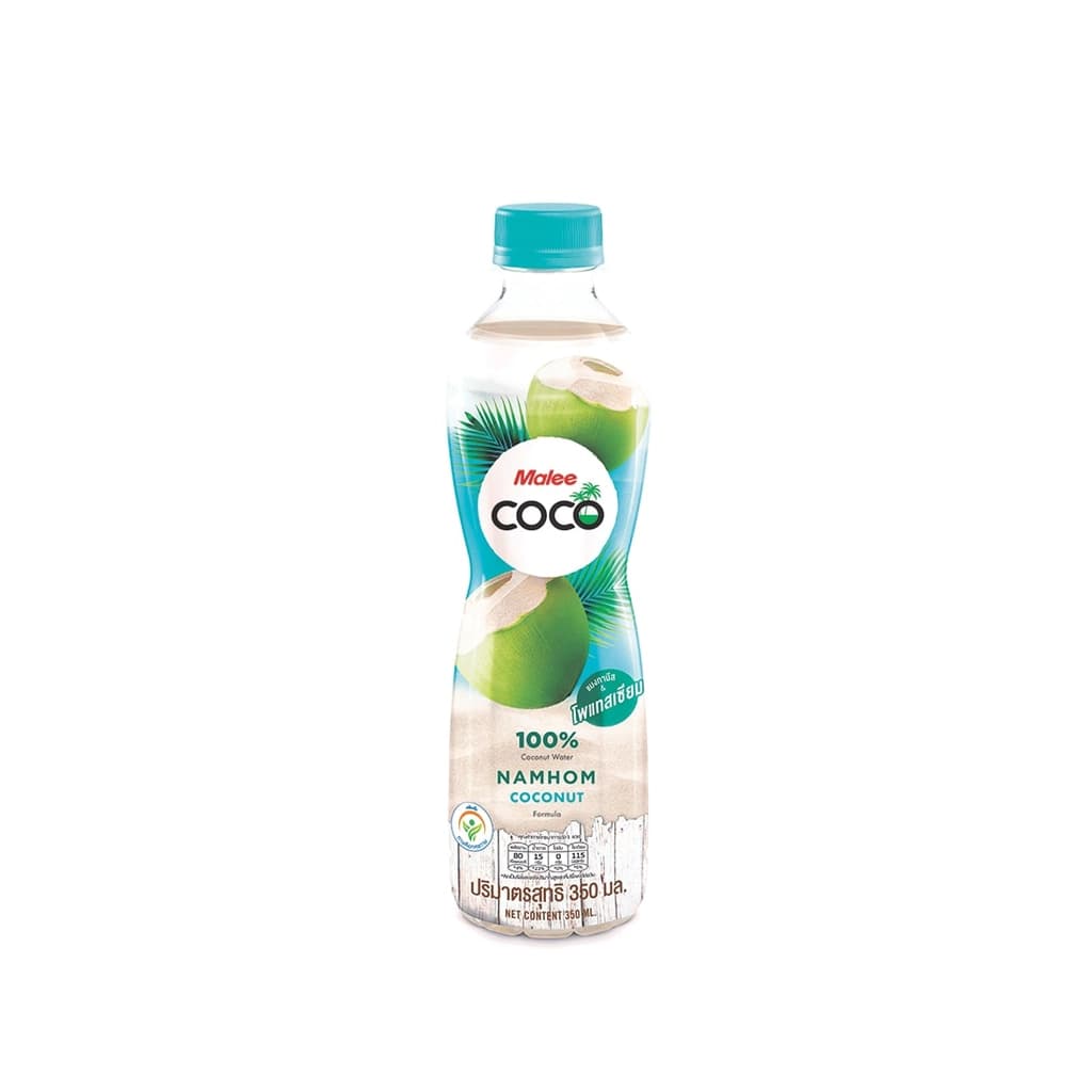 Malee Coco Namhom Coconut Water 100percent 350ML.
