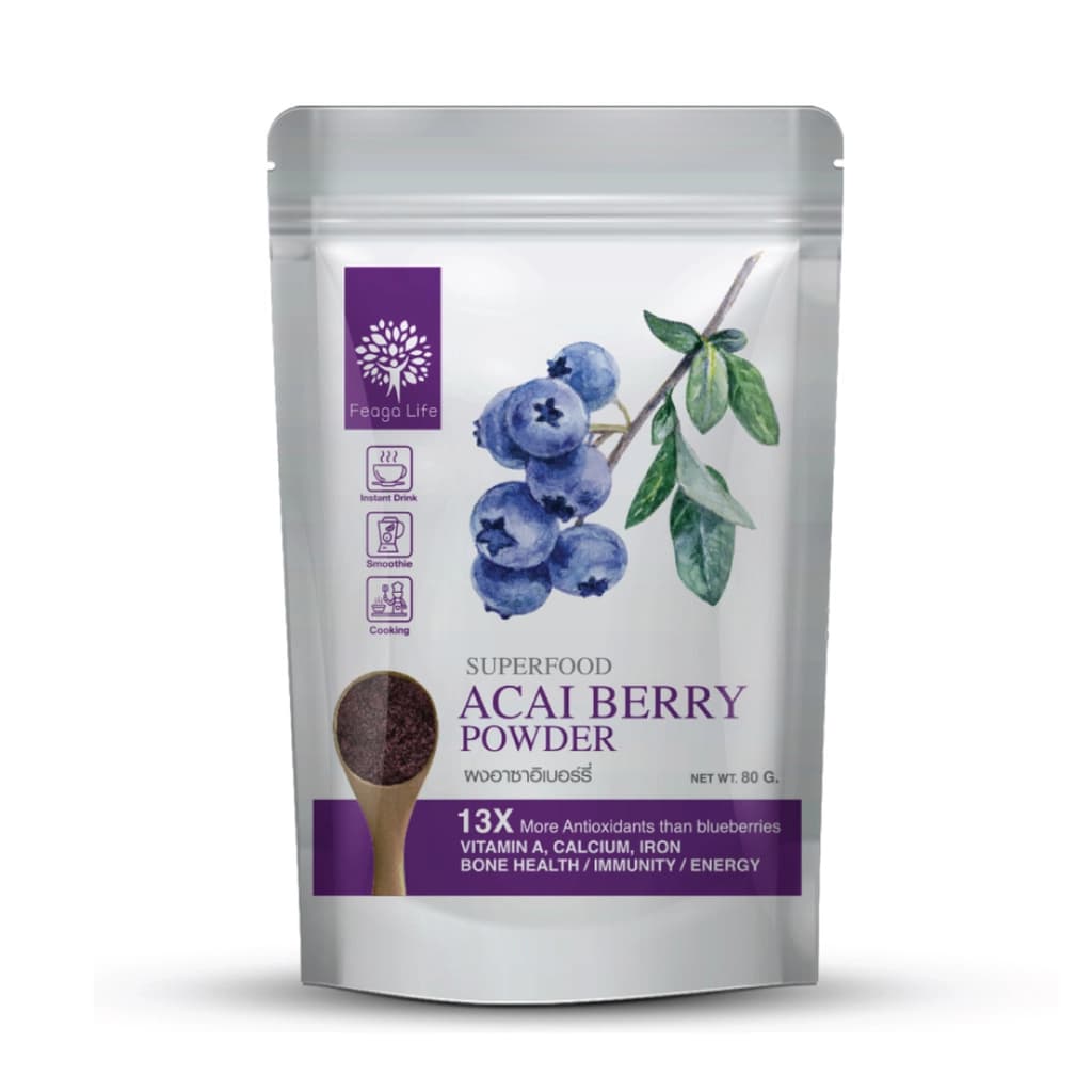 Feaga Life Acai Berry (Freeze-Dried)80G.