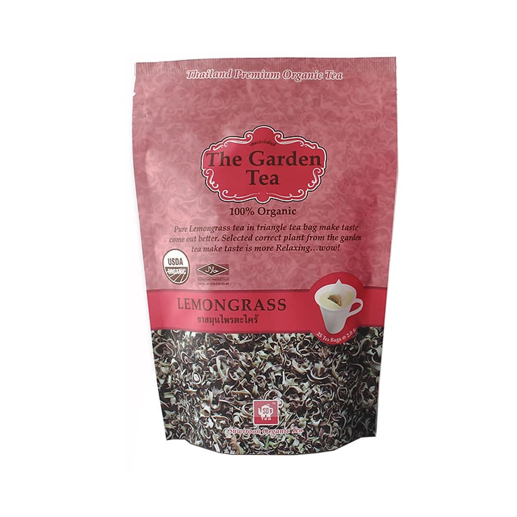 Suwirun The Garden Tea 100% Organic Lemongrass 50G.