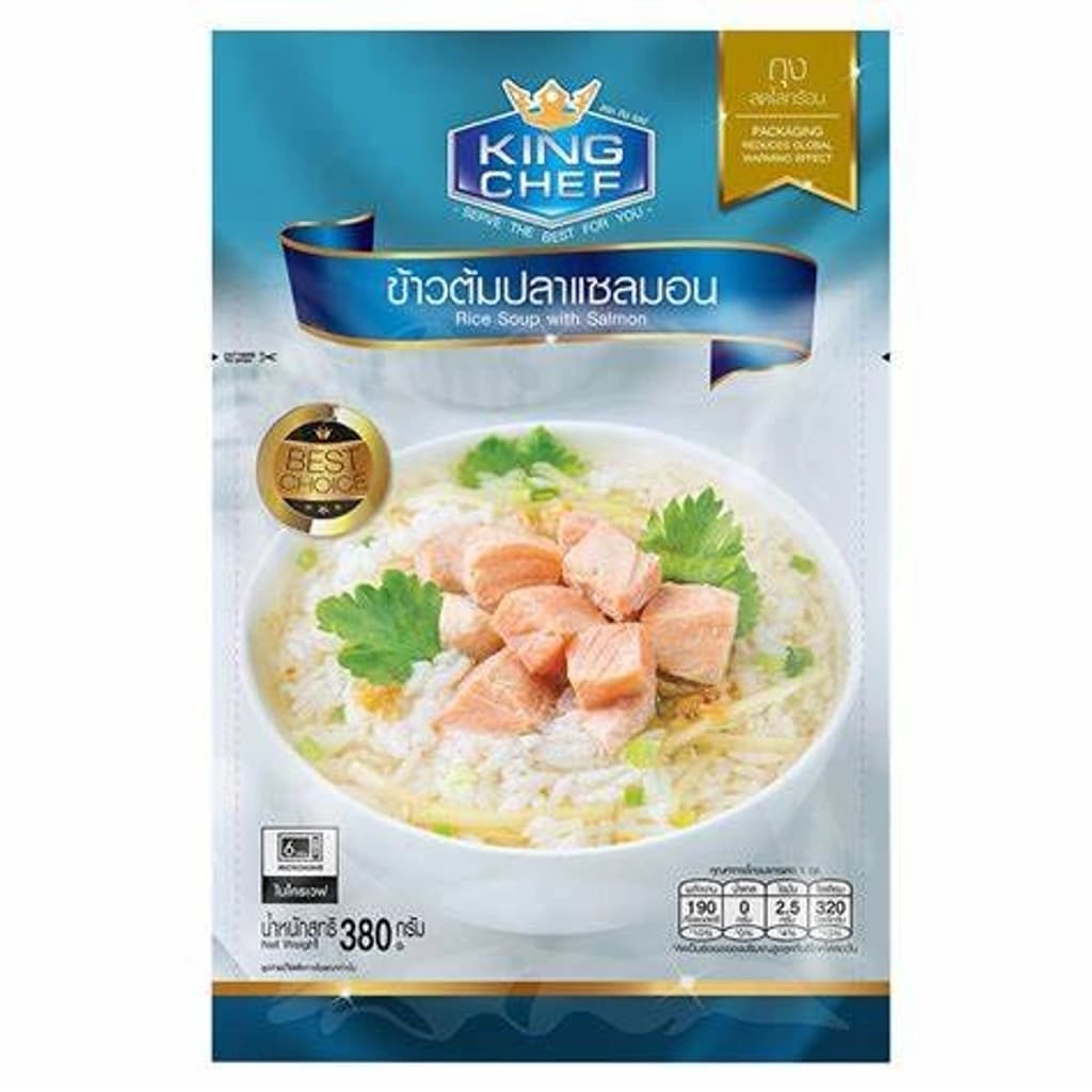 Kc Rice Soup With Salmon