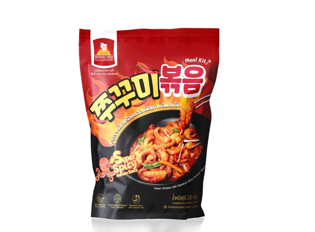 Yummy Tale Octopus Spicy Korean Sauce 220G.