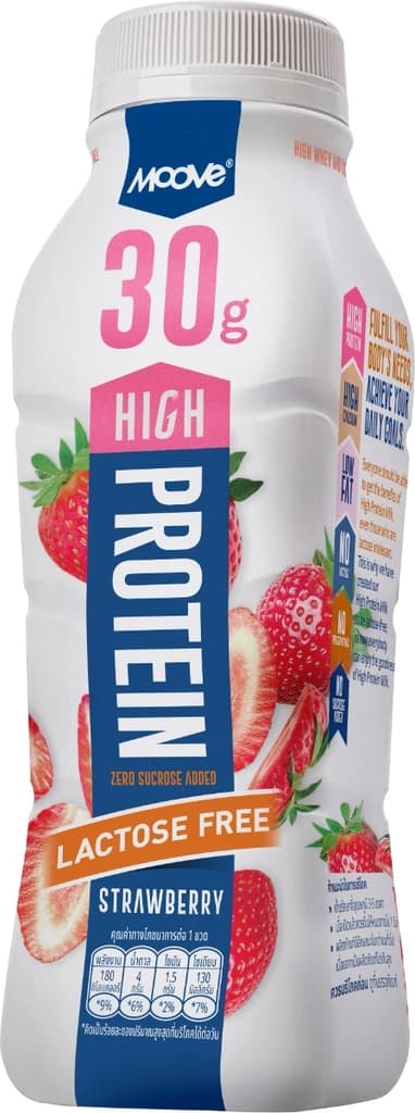 Moove High Protein Lactose Free Strawberry 310ML.