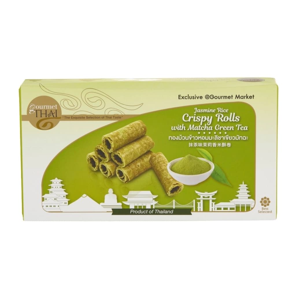 Gmt Crispy Rolls With Green Tea 80G.