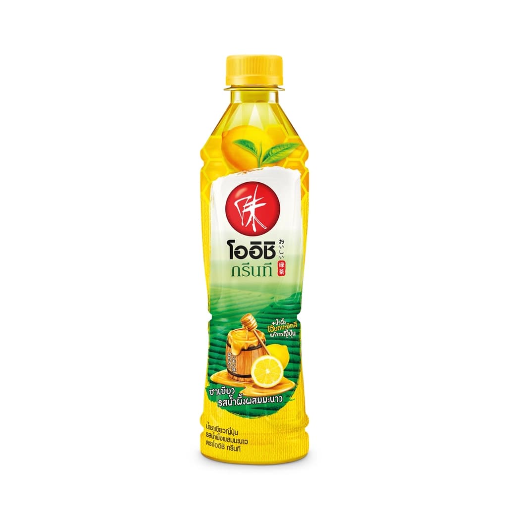 Oishi Green Tea Honey Lemon 380ML.