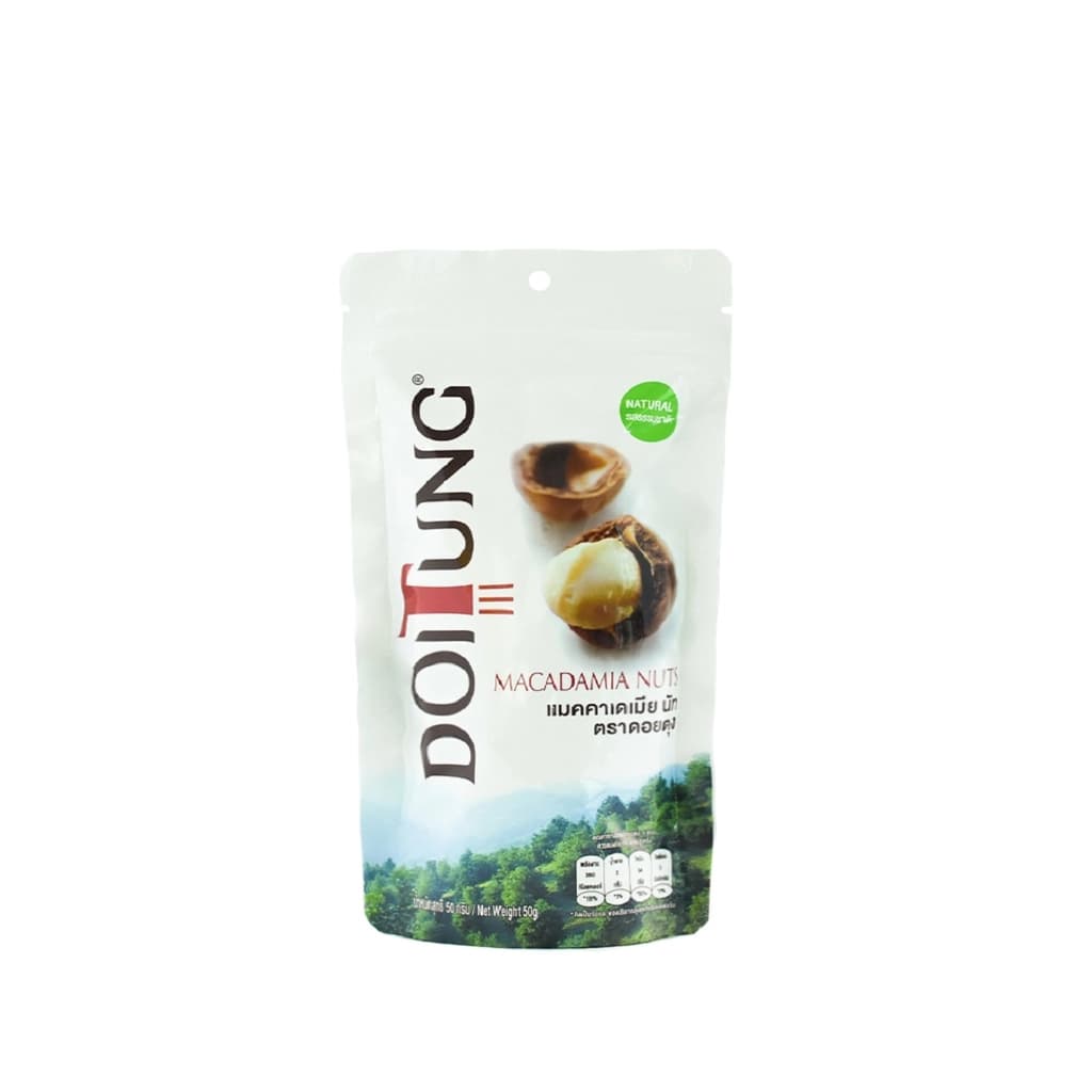 Doi Tung Macadamia Nuts Natural 50G.