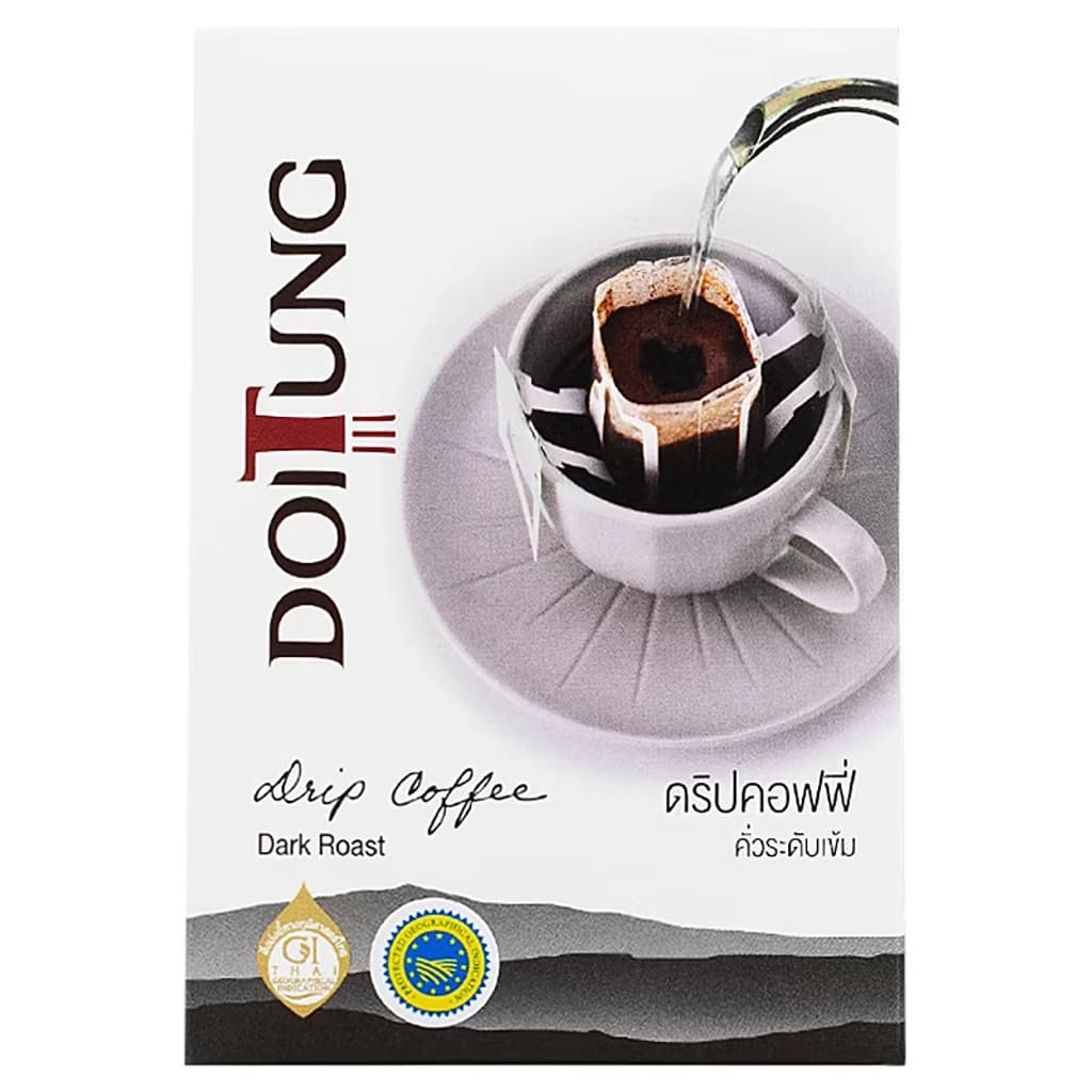ดอยตุง กาแฟสดอาราปิก้าดาร์กโรสต์ 60G.