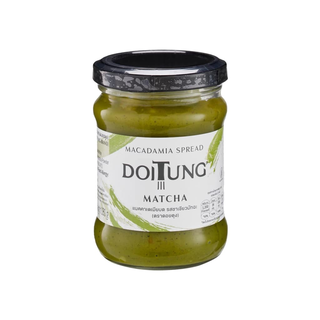 ดอยตุง แมคคาเดเมียบดรสชาเขียวมัทฉะ 180ก.
