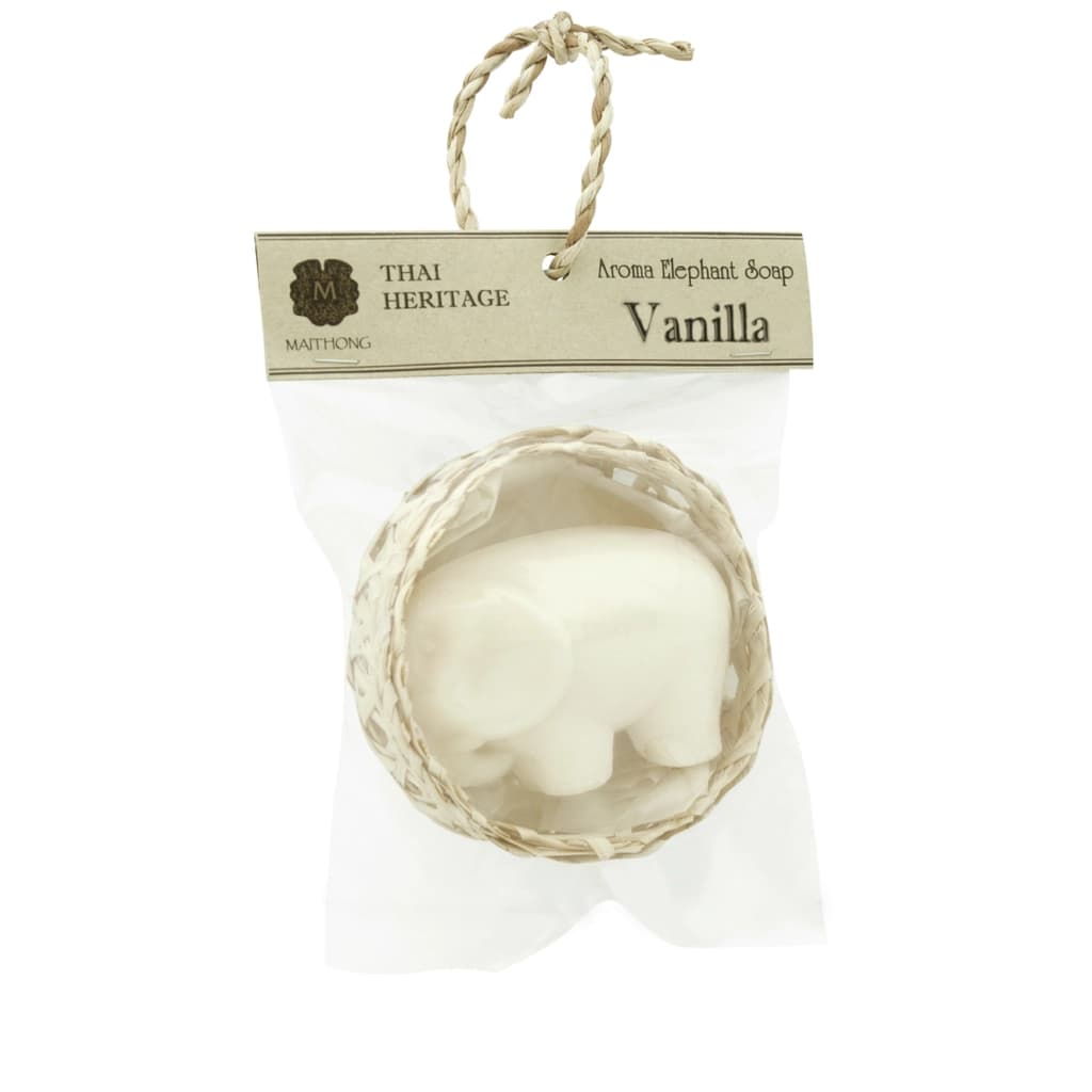 Maithong Aroma Elephant Soap Vanilla 90ML.