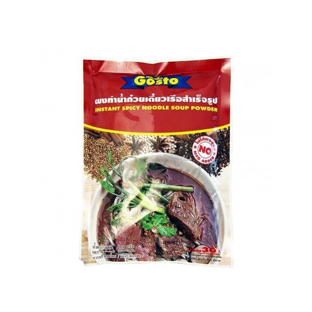 กอสโต ผงทำน้ำก๋วยเตี๋ยวเรือ 208ก.