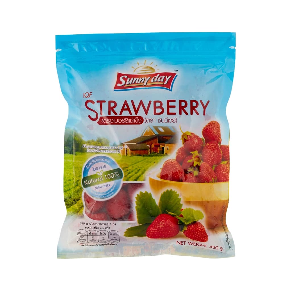 Sunny day  Frozen Strawberry 450G.