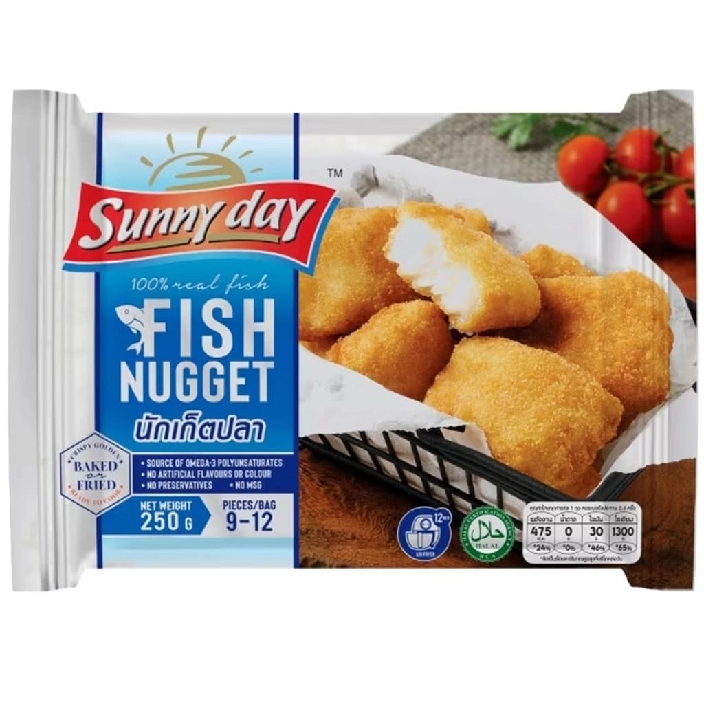 SUNNY DAY FISH NUGGET 250G.