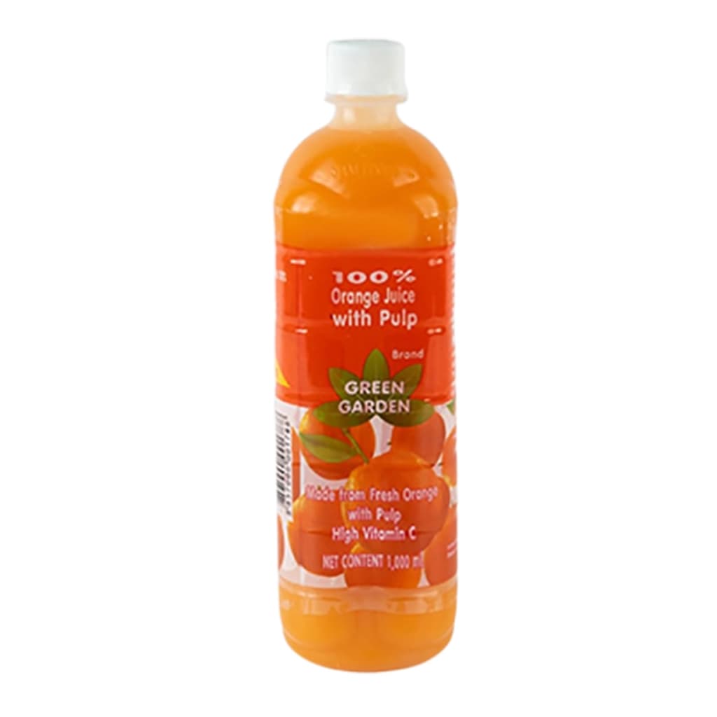 Green Garden Orange Juice 100% 1000ML.