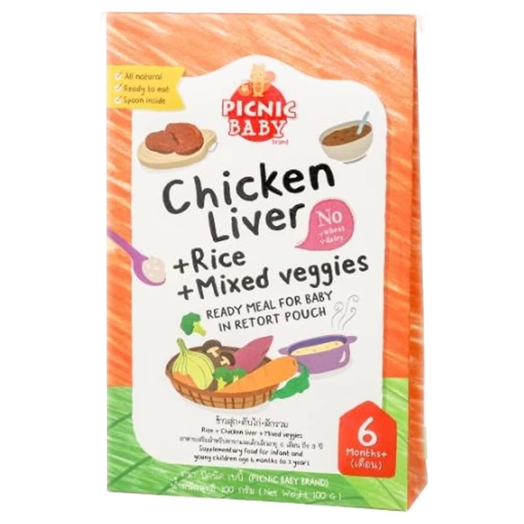 Picnic Baby Chicken Liver 100G.