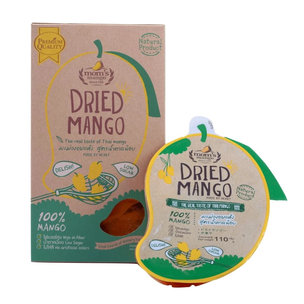 Mom'S Dried Mango 210G.