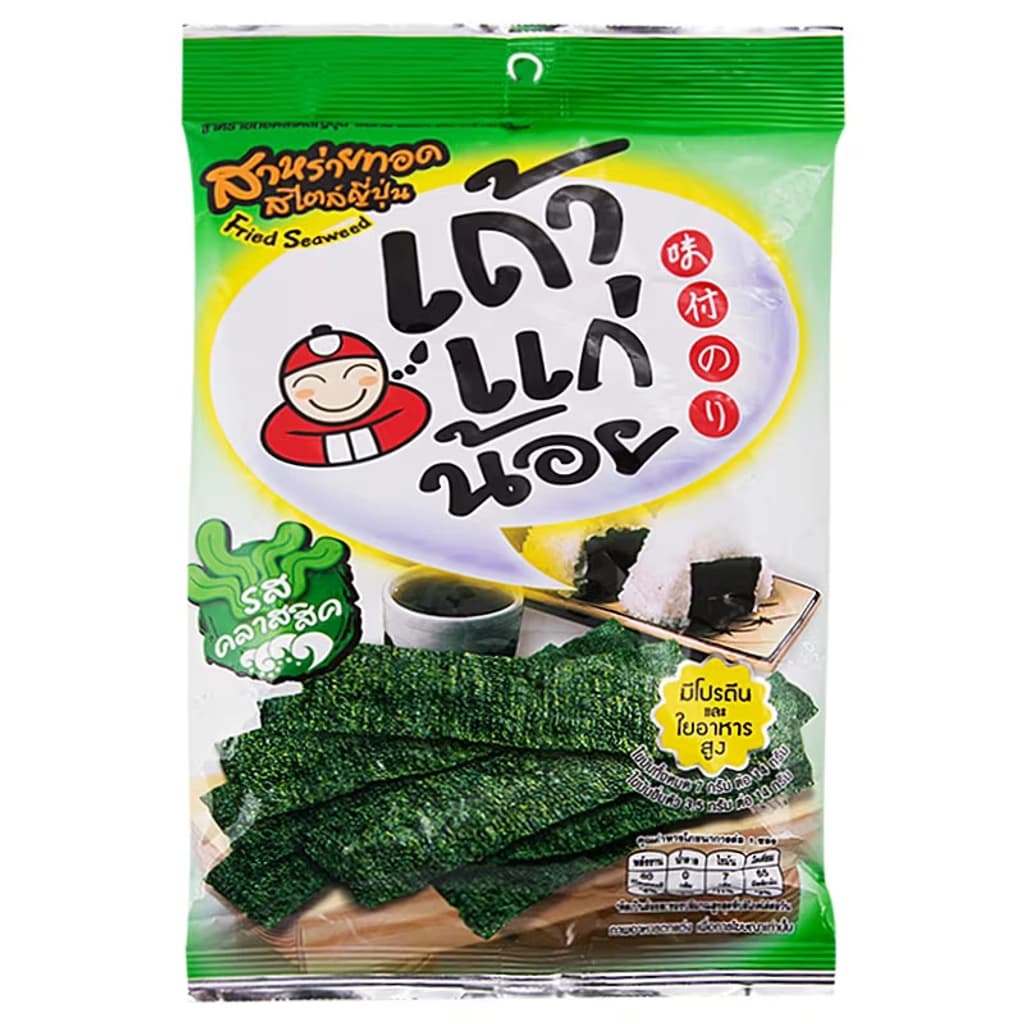 เถ้าแก่น้อย สาหร่ายญี่ปุ่นรสคลาสสิก 10ก
