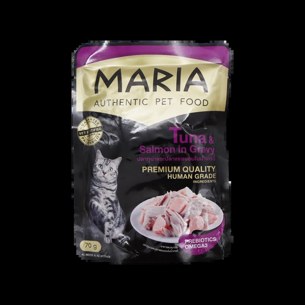Mr Cat Tuna&Salmon Gravy 70G 1 Pack 12 Piece