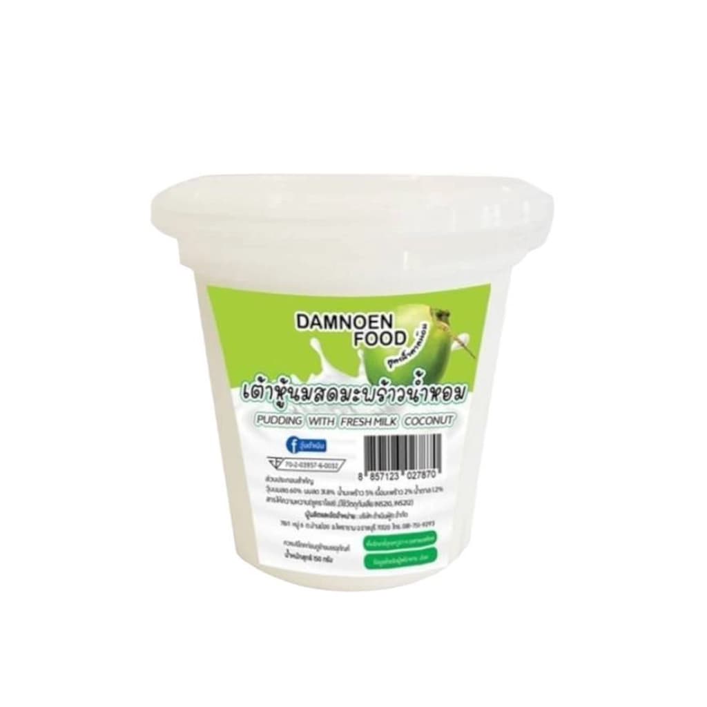 Damnoen Food Pudding Milk Coconut 150G.